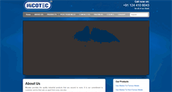 Desktop Screenshot of nicotec.co.in